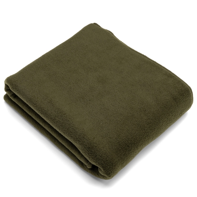 Olive Solid Fleece Fabric